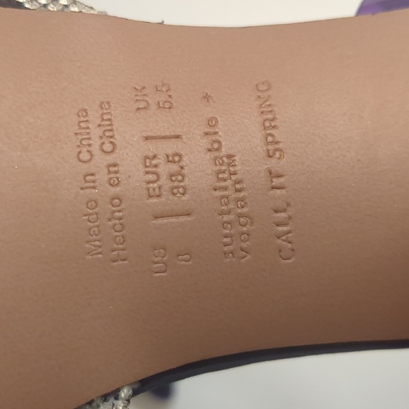 Call It Spring Galaa Lace Up Rhinestone Bow Heels  usa 8   eur 38.5  uk 5.5 - Picture 13 of 13